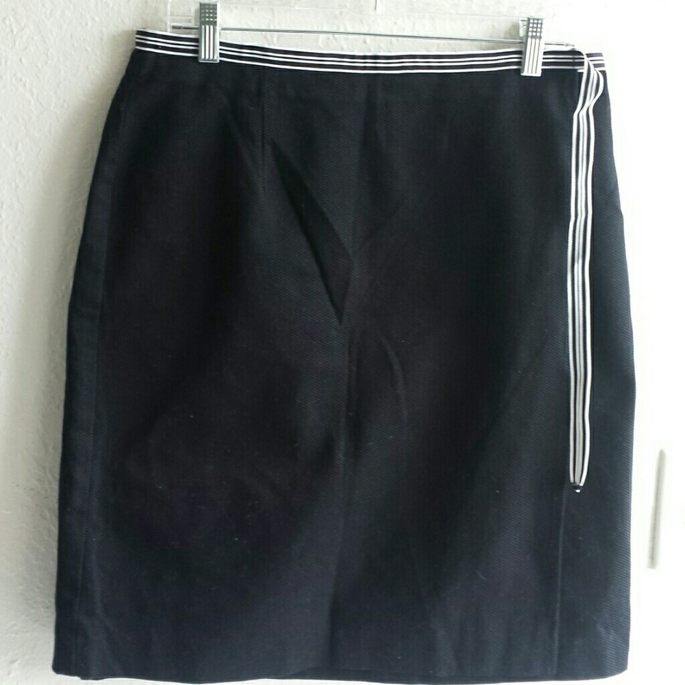 Pendleton Black Wrap Skirt Size 16